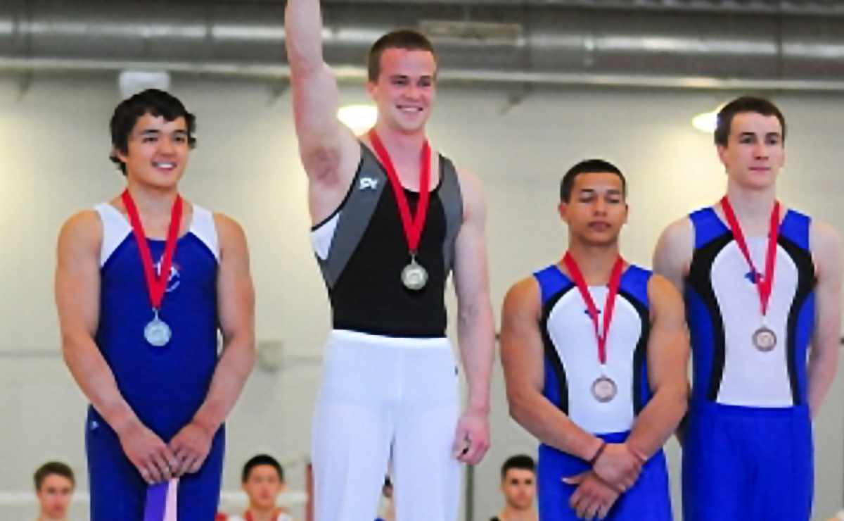 Campbell Bryden of Kingswood Gymnastics, wins gold on Rings in the Men’s National Open category