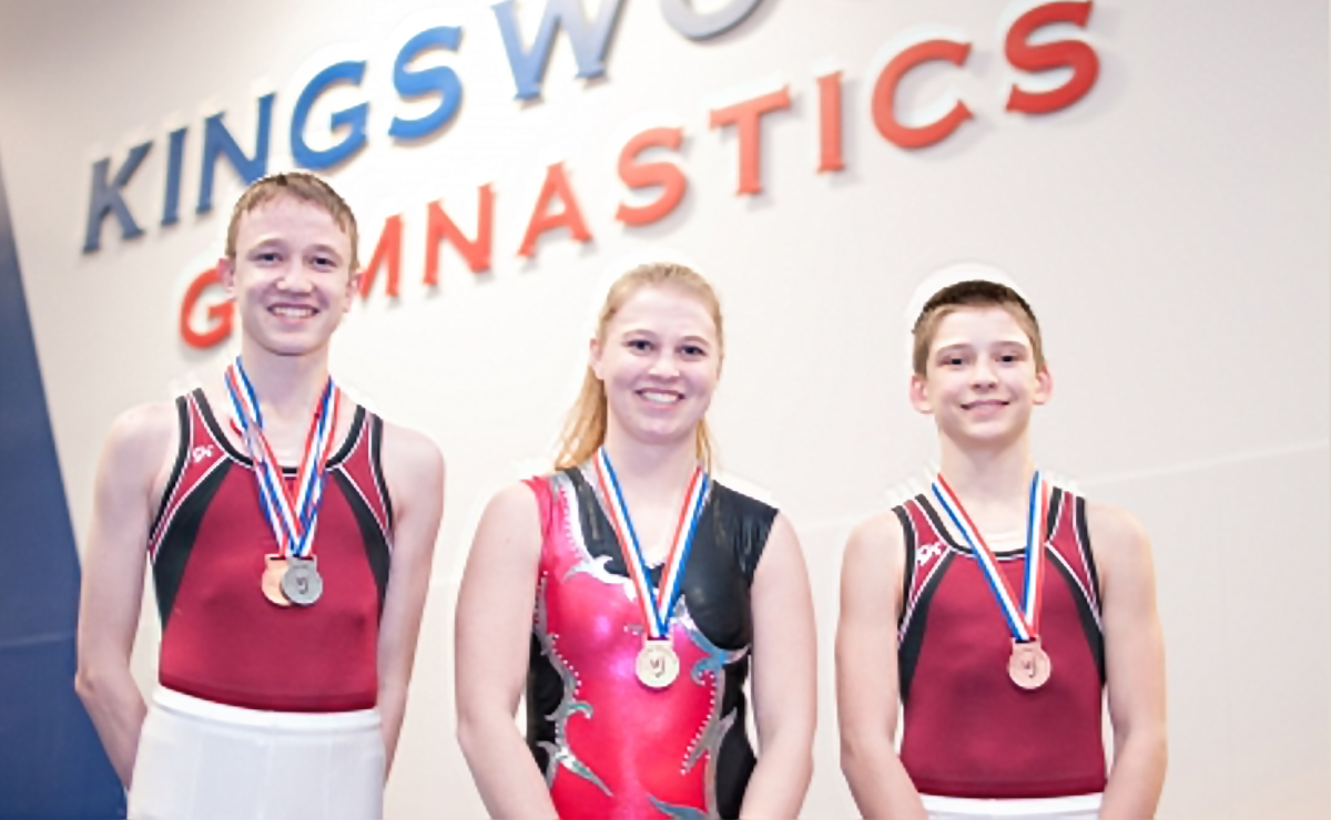 Kingswood Trampolinists take the podium at the Quebec Cup